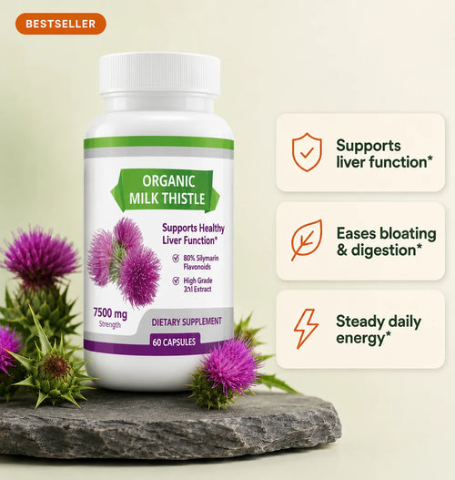 Hush Liver Reset™ — Milk Thistle 80% Silymarin Complex